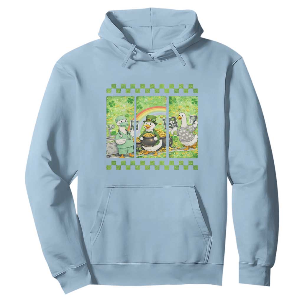 Funny Goose Radiologic Technologist Hoodie St Patricks Day Gift TS12 Light Blue Print Your Wear