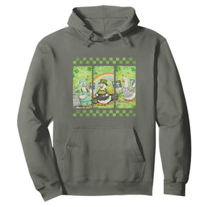 Funny Goose Radiologic Technologist Hoodie St Patricks Day Gift TS12 Military Green Print Your Wear
