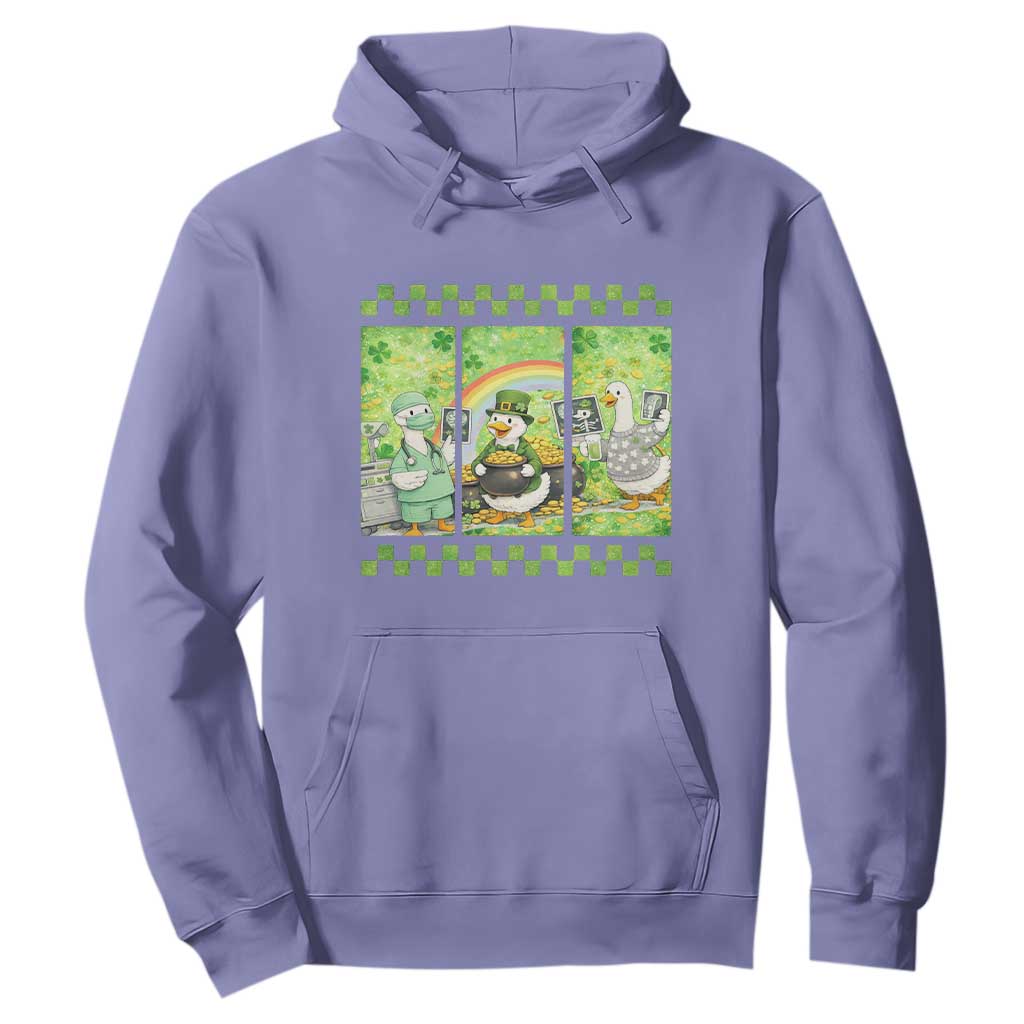 Funny Goose Radiologic Technologist Hoodie St Patricks Day Gift TS12 Violet Print Your Wear