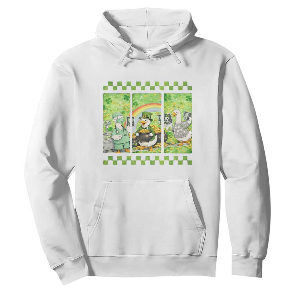Funny Goose Radiologic Technologist Hoodie St Patricks Day Gift TS12 White Print Your Wear