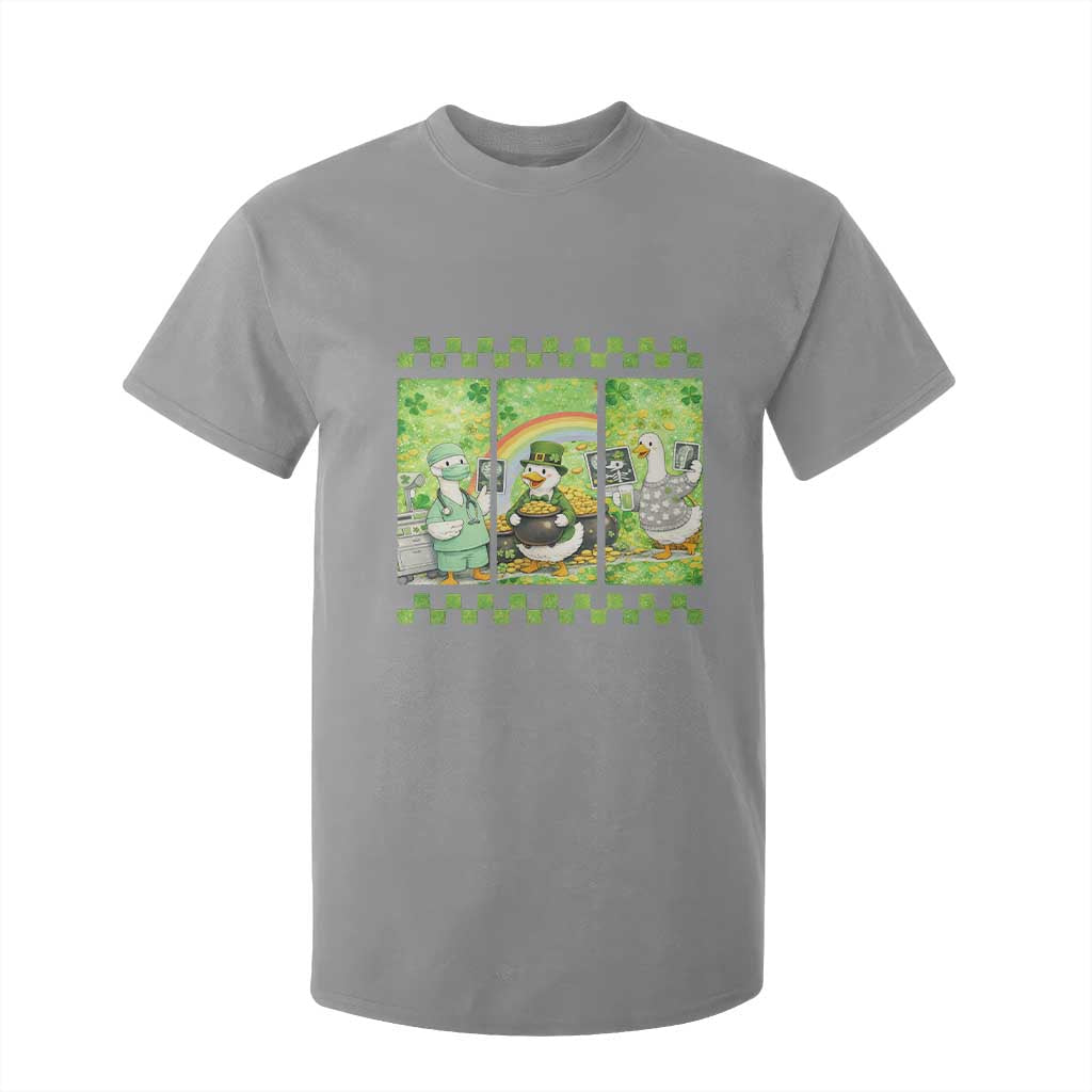 Funny Goose Radiologic Technologist T Shirt For Kid St Patricks Day Gift TS12 Sport Gray Print Your Wear