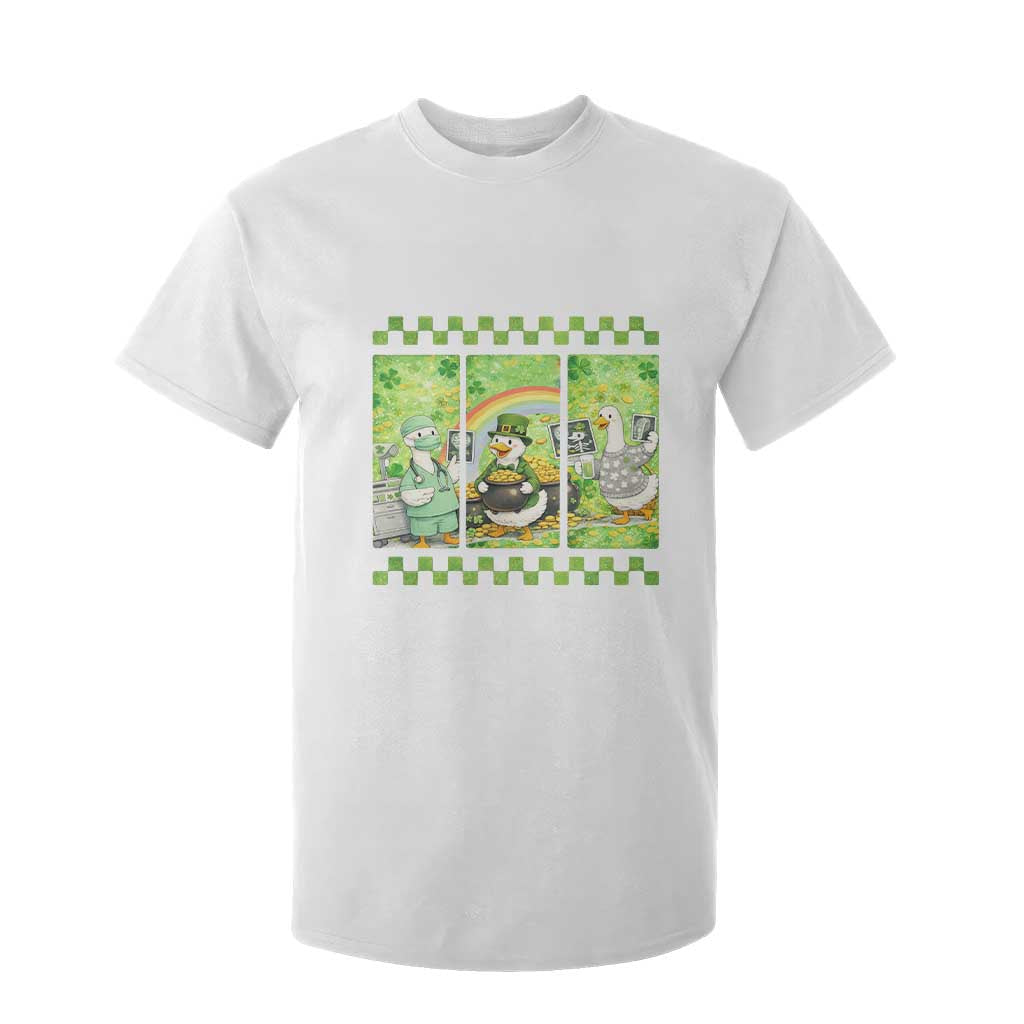 Funny Goose Radiologic Technologist T Shirt For Kid St Patricks Day Gift TS12 White Print Your Wear