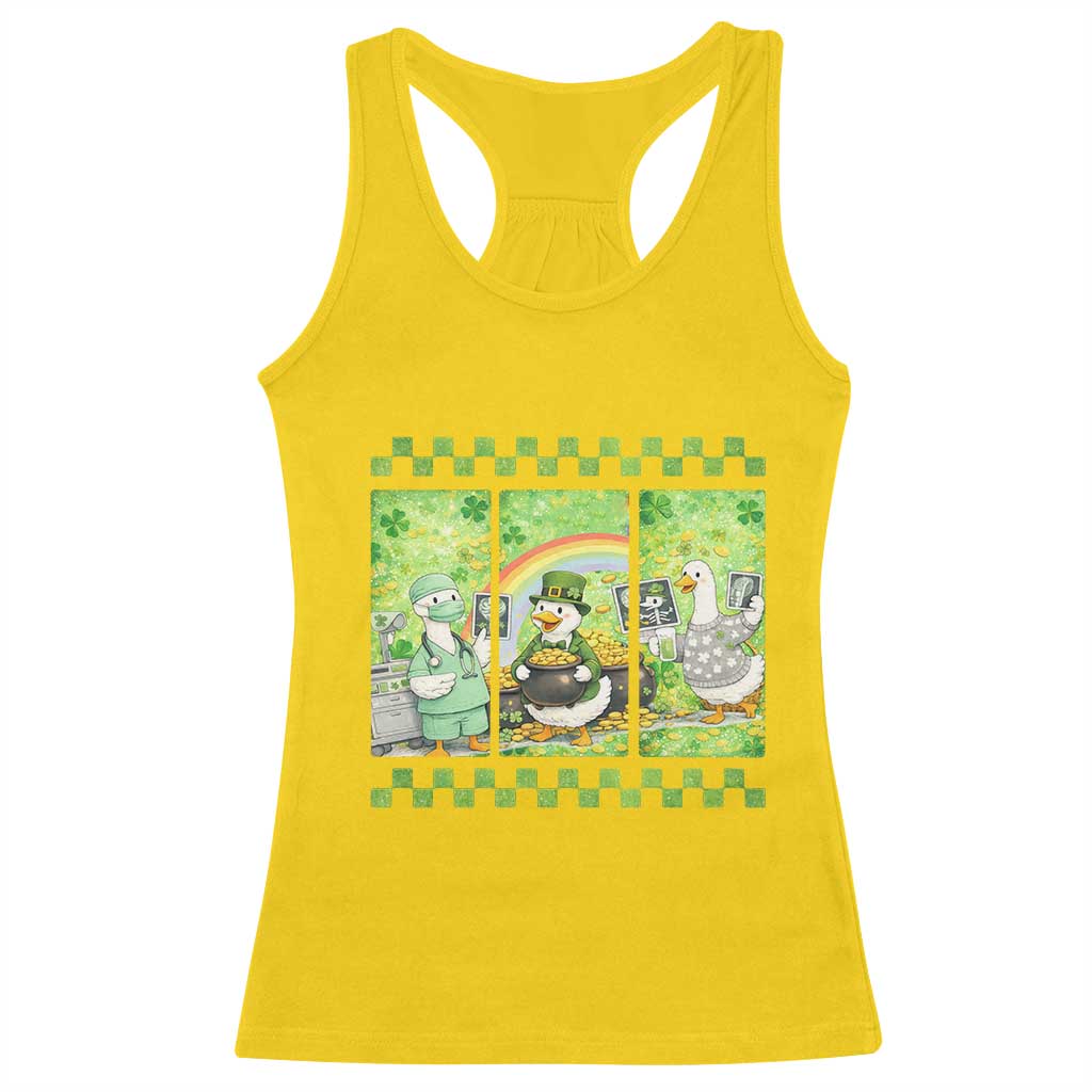 Funny Goose Radiologic Technologist Racerback Tank Top St Patricks Day Gift TS12 Daisy Print Your Wear