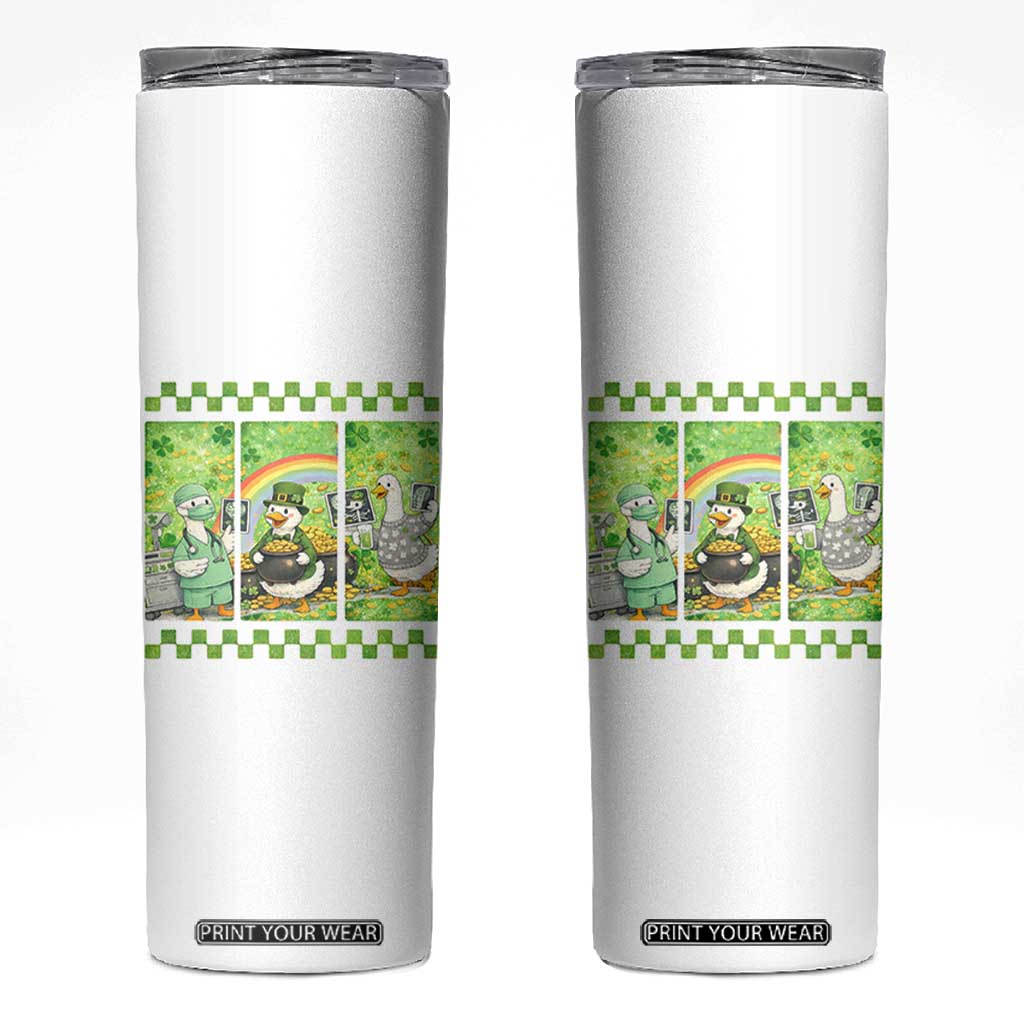 Funny Goose Radiologic Technologist Skinny Tumbler St Patricks Day Gift TS12 White Print Your Wear