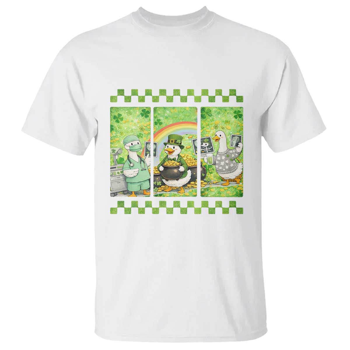 Funny Goose Radiologic Technologist T Shirt St Patricks Day Gift