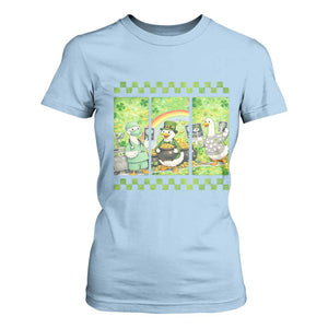 Funny Goose Radiologic Technologist T Shirt For Women St Patricks Day Gift TS12 Light Blue Print Your Wear