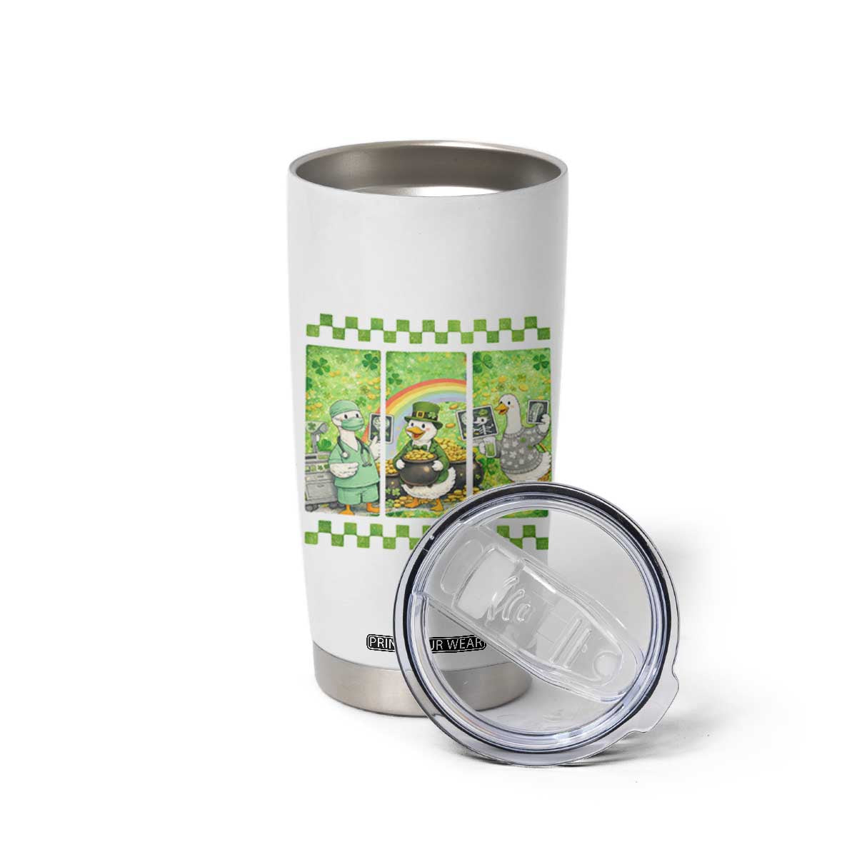 Funny Goose Radiologic Technologist Tumbler Cup St Patricks Day Gift TS12 Print Your Wear