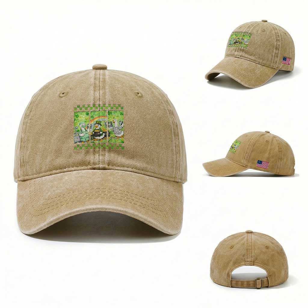 Funny Goose Radiologic Technologist Washed Cotton Baseball Cap St Patricks Day Gift TS12 Washed Cap Universal Fit Khaki Print Your Wear