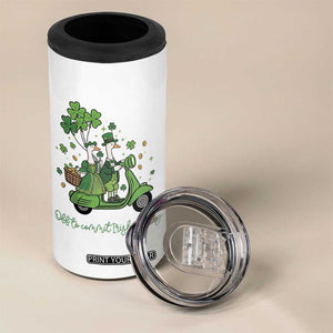 Funny Silly Irish Goose 4 in 1 Can Cooler Tumbler Off To Commit Irish Foolery TS12 Print Your Wear