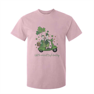 Funny Silly Irish Goose T Shirt For Kid Off To Commit Irish Foolery TS12 Light Pink Print Your Wear