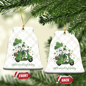 Funny Silly Irish Goose Ceramic Ornament Off To Commit Irish Foolery TS12 Print Your Wear