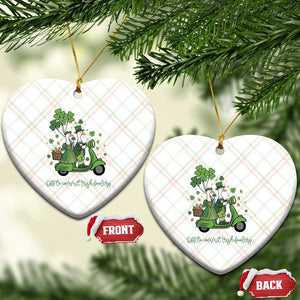 Funny Silly Irish Goose Ceramic Ornament Off To Commit Irish Foolery TS12 Print Your Wear