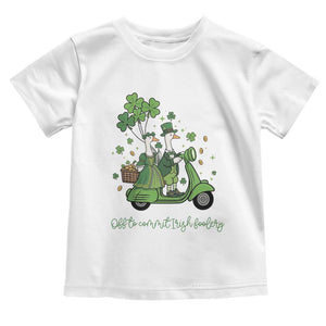 Funny Silly Irish Goose Toddler T Shirt Off To Commit Irish Foolery TS12 White Print Your Wear