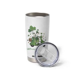 Funny Silly Irish Goose Tumbler Cup Off To Commit Irish Foolery TS12 Print Your Wear