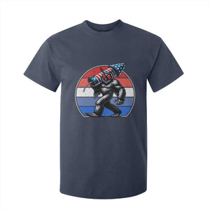 Funny Patriotic Mothman T Shirt For Kid West Virginia Cryptid Lover Gift TS12 Navy Print Your Wear