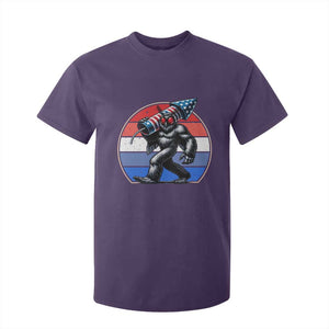 Funny Patriotic Mothman T Shirt For Kid West Virginia Cryptid Lover Gift TS12 Purple Print Your Wear