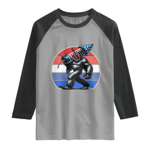 Funny Patriotic Mothman Raglan Shirt West Virginia Cryptid Lover Gift TS12 Sport Gray Black Print Your Wear