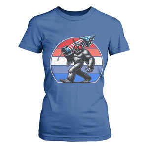 Funny Patriotic Mothman T Shirt For Women West Virginia Cryptid Lover Gift TS12 Royal Blue Print Your Wear