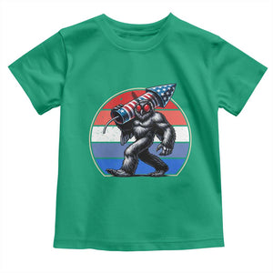 Funny Patriotic Mothman Toddler T Shirt West Virginia Cryptid Lover Gift TS12 Irish Green Print Your Wear
