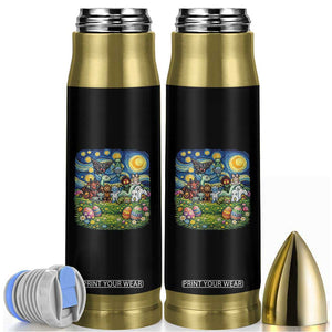 Funny Cryptid Starry Night Easter Bullet Tumbler Monster Lover Gift TS12 Black Print Your Wear