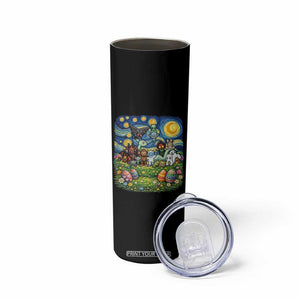 Funny Cryptid Starry Night Easter Skinny Tumbler Monster Lover Gift TS12 Print Your Wear
