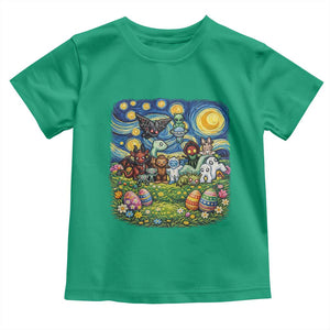 Funny Cryptid Starry Night Easter Toddler T Shirt Monster Lover Gift TS12 Irish Green Print Your Wear