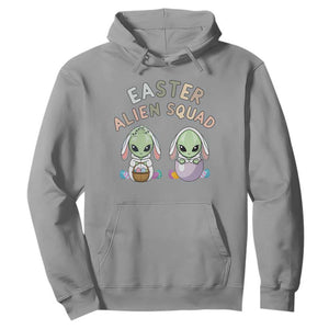Funny Easter Alien Squad Bunny Ears Gift Hoodie TS12 Sport Gray Print Your Wear