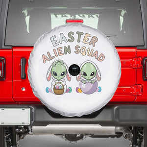 Funny Easter Alien Squad Bunny Ears Gift Spare Tire Cover TS12 White Print Your Wear