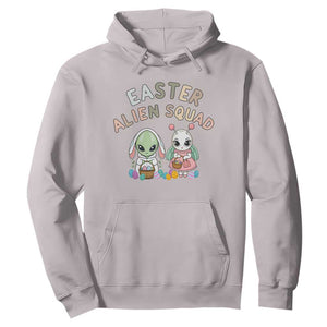 Easter Alien Squad Hoodie Funny UFO Lover Gift TS12 Ice Gray Print Your Wear