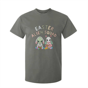 Easter Alien Squad T Shirt For Kid Funny UFO Lover Gift TS12 Military Green Print Your Wear