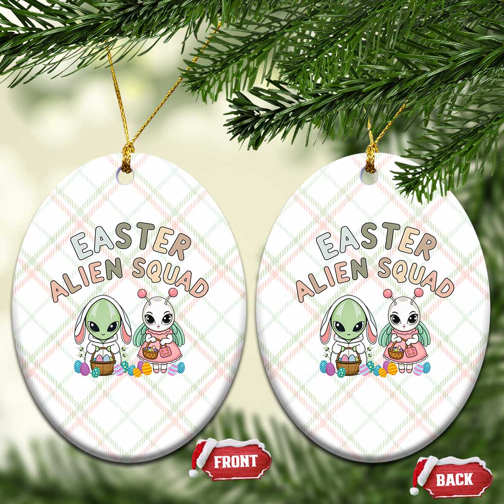 Easter Alien Squad Ceramic Ornament Funny UFO Lover Gift TS12 Print Your Wear
