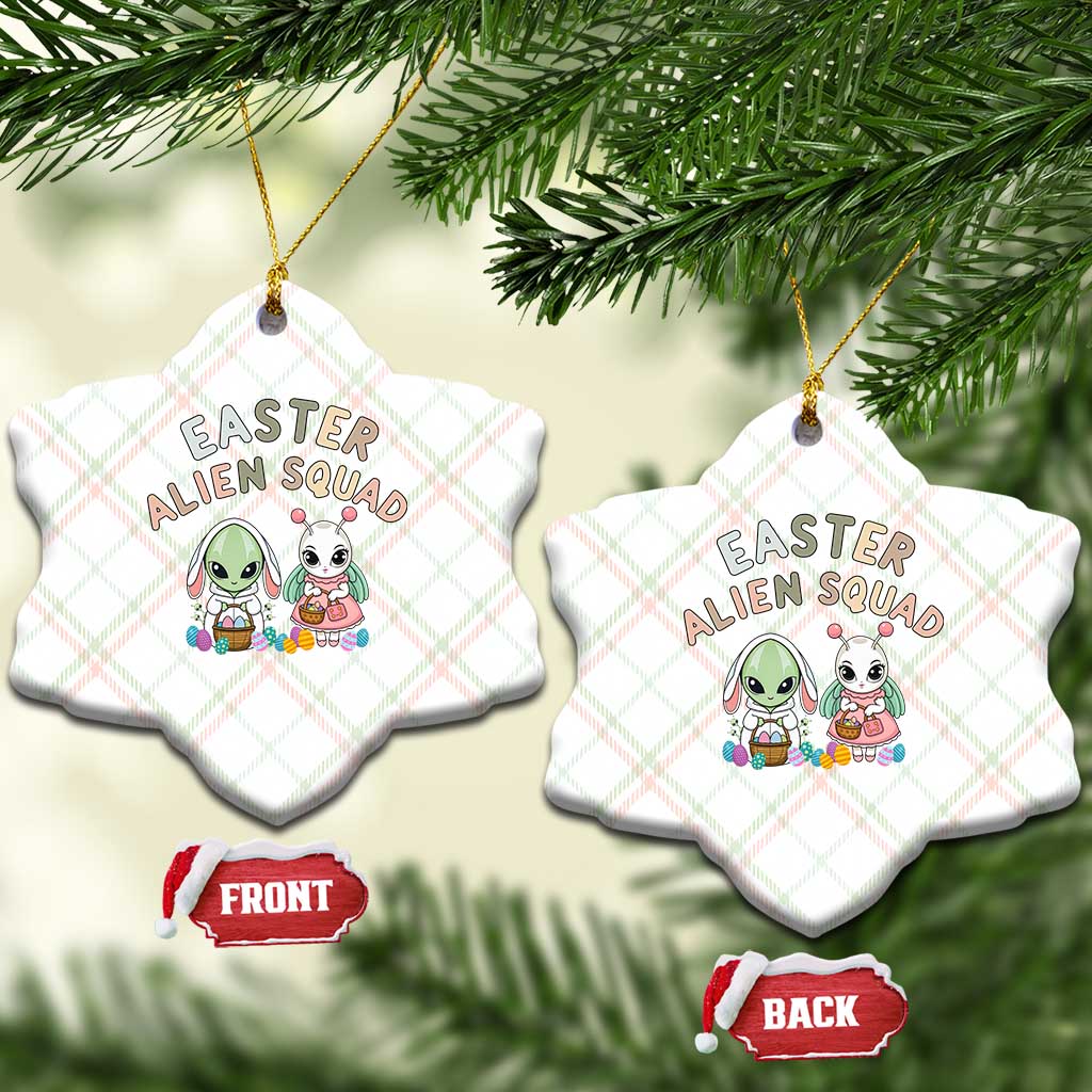 Easter Alien Squad Ceramic Ornament Funny UFO Lover Gift TS12 Print Your Wear