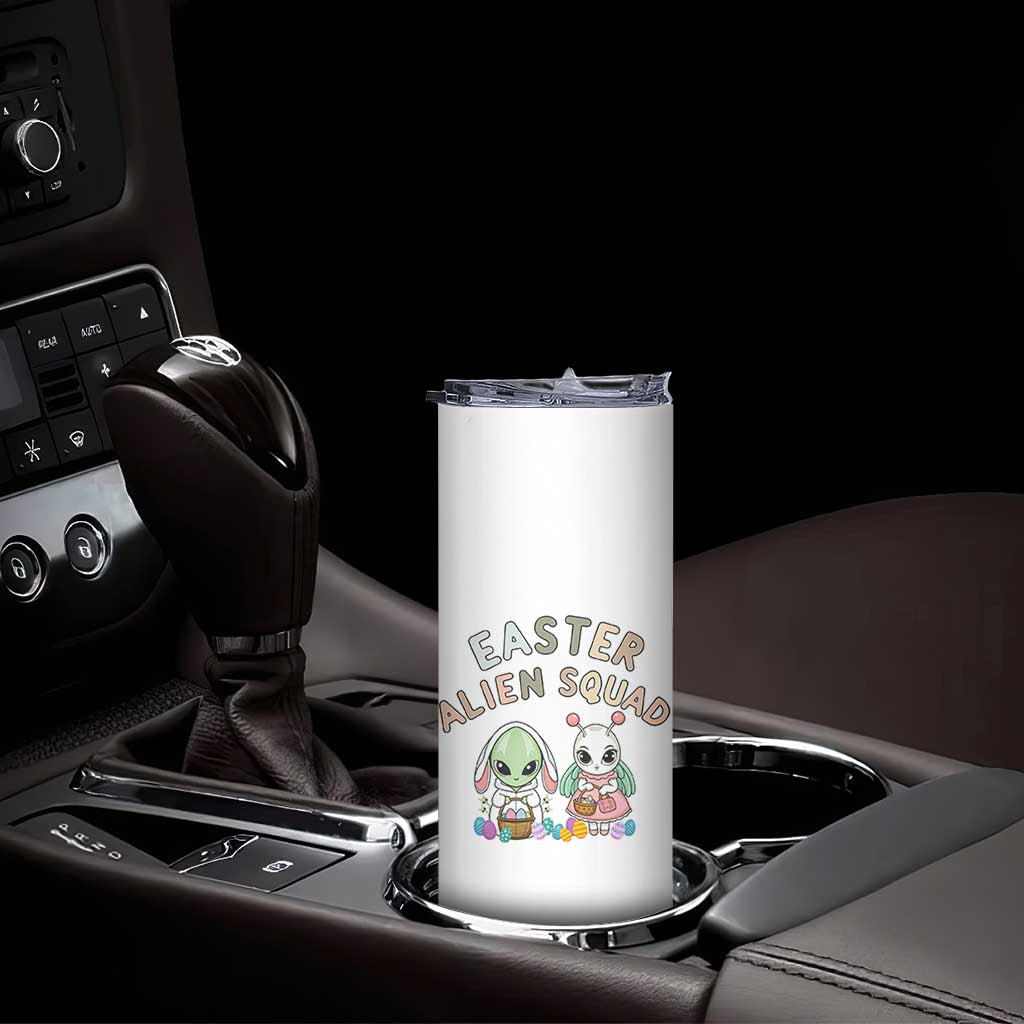 Easter Alien Squad Skinny Tumbler Funny UFO Lover Gift TS12 Print Your Wear