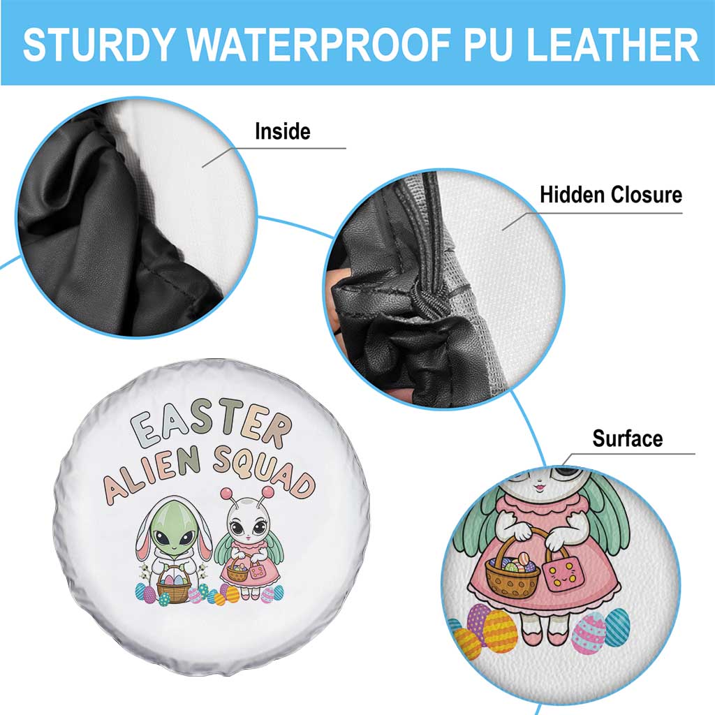 Easter Alien Squad Spare Tire Cover Funny UFO Lover Gift TS12 Print Your Wear