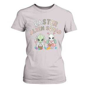 Easter Alien Squad T Shirt For Women Funny UFO Lover Gift TS12 Ice Gray Print Your Wear