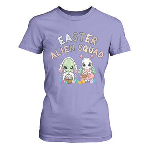 Easter Alien Squad T Shirt For Women Funny UFO Lover Gift TS12 Violet Print Your Wear