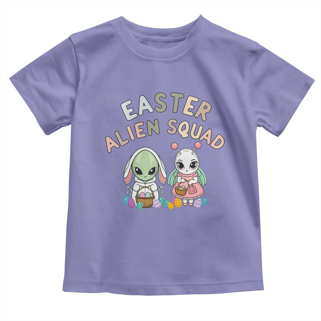 Easter Alien Squad Toddler T Shirt Funny UFO Lover Gift TS12 Violet Print Your Wear