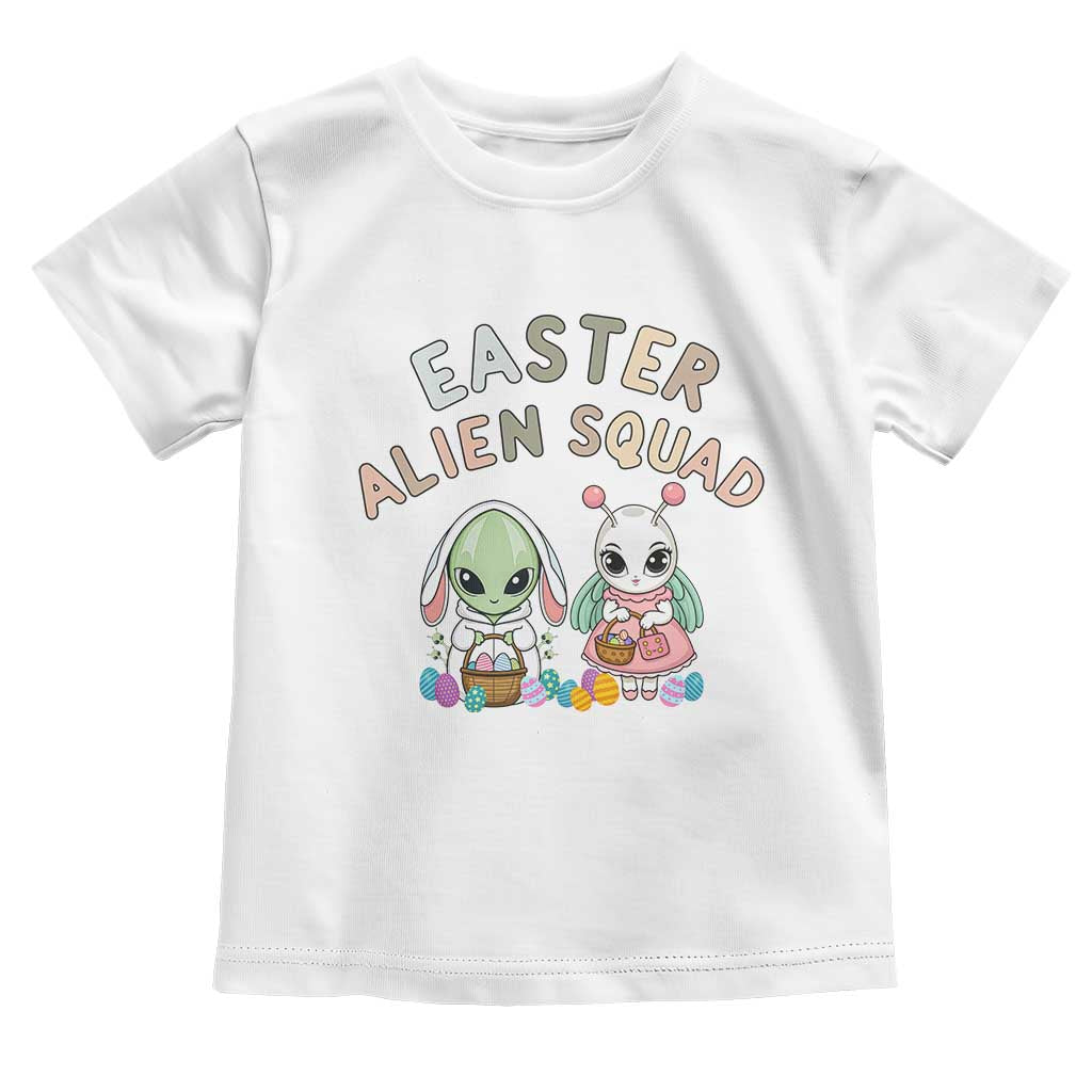 Easter Alien Squad Toddler T Shirt Funny UFO Lover Gift TS12 White Print Your Wear