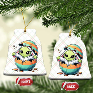 Funny Alien Bunny Ears Easter Ceramic Ornament Extraterrestrial Gift TS12 Print Your Wear