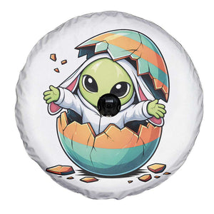 Funny Alien Bunny Ears Easter Spare Tire Cover Extraterrestrial Gift TS12 Print Your Wear
