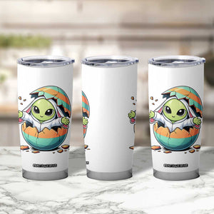 Funny Alien Bunny Ears Easter Tumbler Cup Extraterrestrial Gift TS12 Print Your Wear