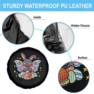 Funny Easter Bunny Mothman Loves Glazed Ham Spare Tire Cover TS12 Print Your Wear