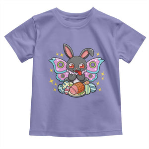 Funny Easter Bunny Mothman Loves Glazed Ham Toddler T Shirt TS12 Violet Print Your Wear