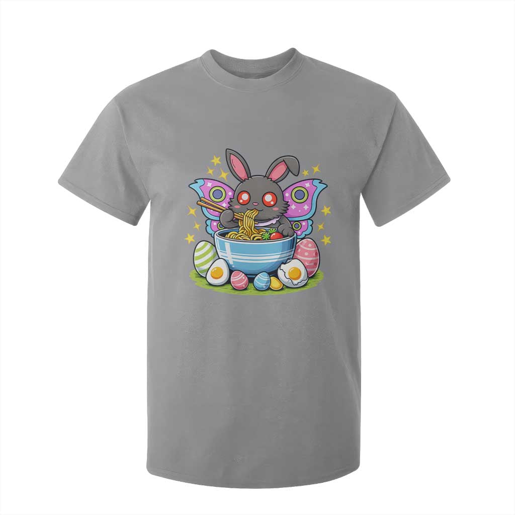 Funny Easter Mothman Eating Ramen T Shirt For Kid Cryptid Lover Gift TS12 Sport Gray Print Your Wear