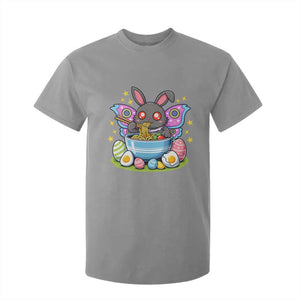 Funny Easter Mothman Eating Ramen T Shirt For Kid Cryptid Lover Gift TS12 Sport Gray Print Your Wear