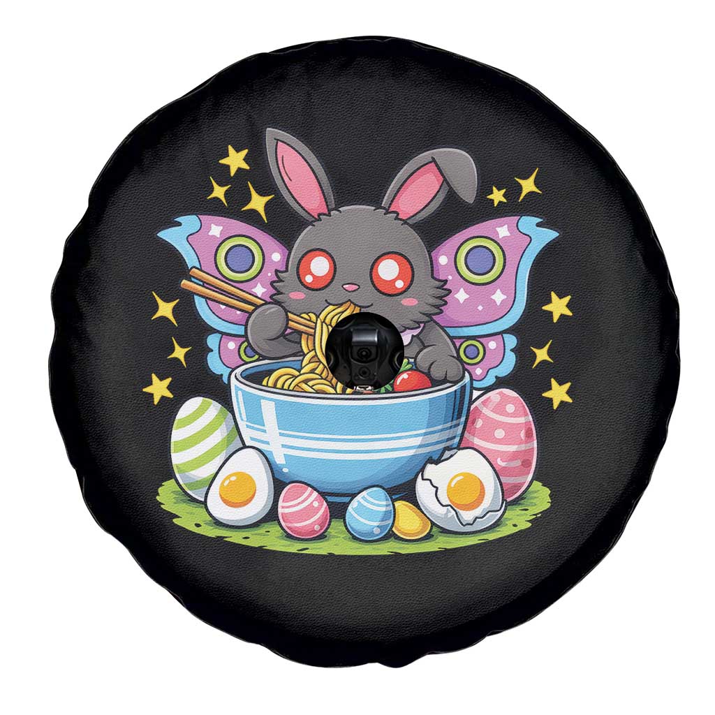 Funny Easter Mothman Eating Ramen Spare Tire Cover Cryptid Lover Gift TS12 Print Your Wear