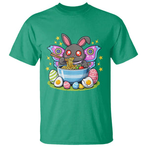Funny Easter Mothman Eating Ramen T Shirt Cryptid Lover Gift TS12 Irish Green Print Your Wear