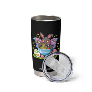 Funny Easter Mothman Eating Ramen Tumbler Cup Cryptid Lover Gift TS12 Print Your Wear