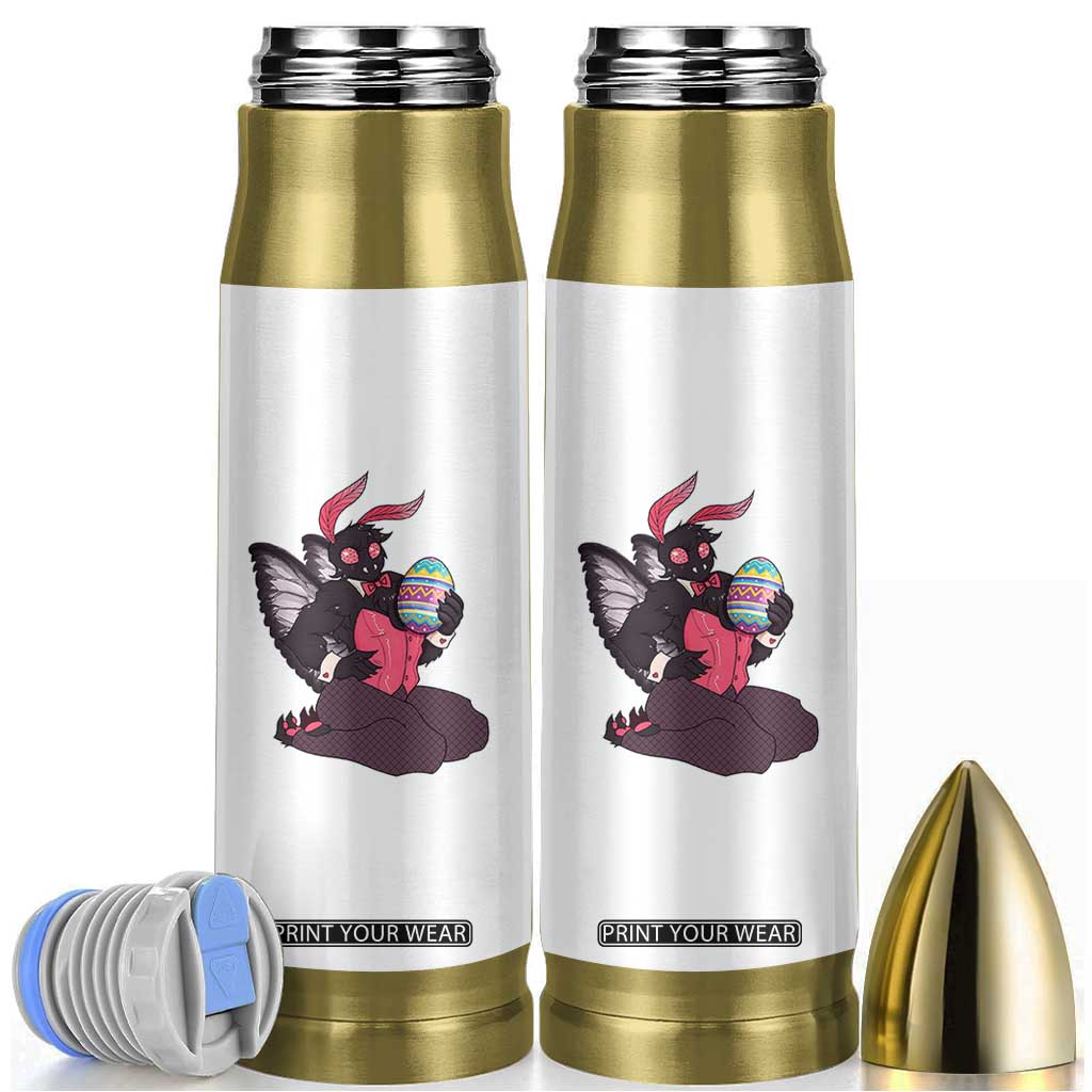 Sexy Easter Bunny Mothman Bullet Tumbler Cryptid Humor Gift TS12 White Print Your Wear