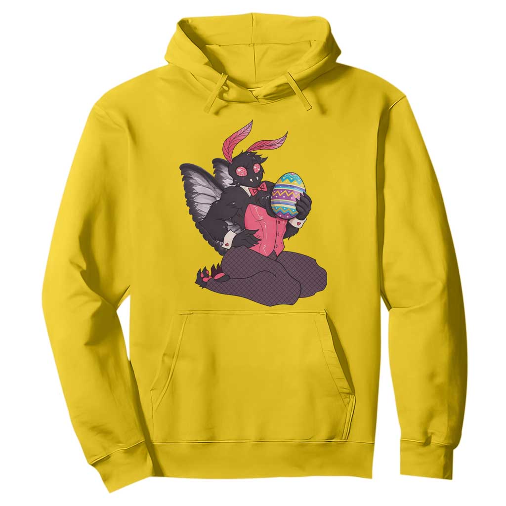 Sexy Easter Bunny Mothman Hoodie Cryptid Humor Gift TS12 Daisy Print Your Wear